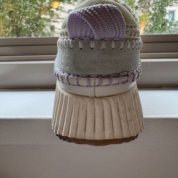 Dolce Vita Dolen Crochet Womens Gently Used Sneakers in Pastel Colors size 8 - Picture 4 of 14